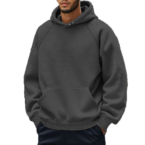 Herren Kapuzenpullover mit komfortabler Passform und praktischen Taschen Drune