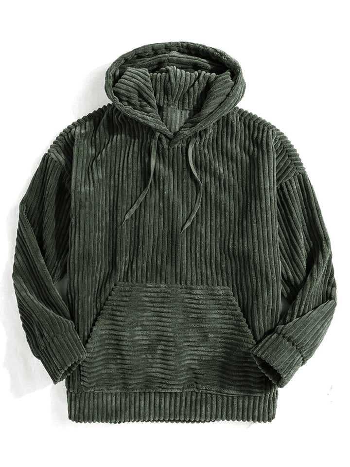 Damen Grob gestrickter Hoodie Drune