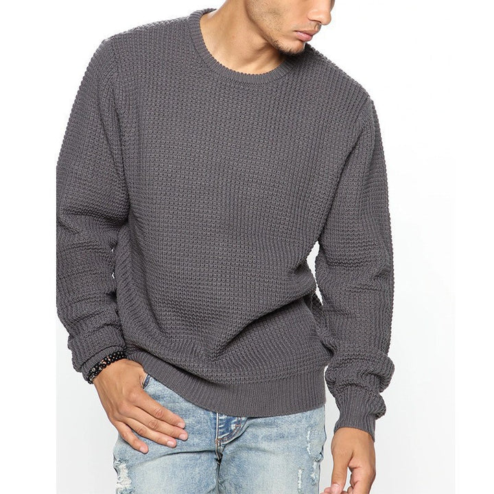 Herren Grobstrickpullover mit modernem Schnitt und kuscheligem Innenfutter Drune