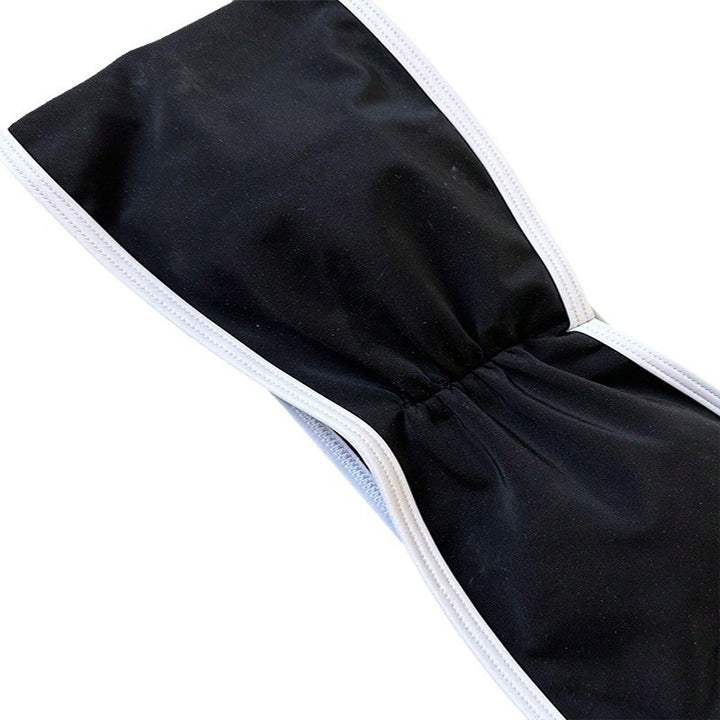 Damen Bandeau-Bikini mit Rüschendetails und elastischem Komfortbund Drune