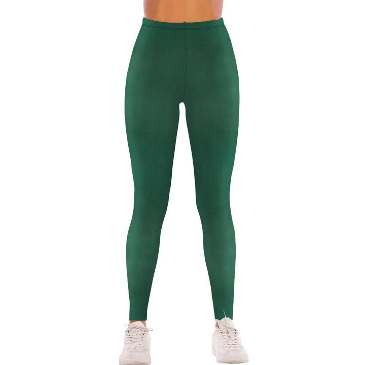 Damen Hochwertige Fitness-Leggings mit schweißableitender Technologie und hohem Bund Drune