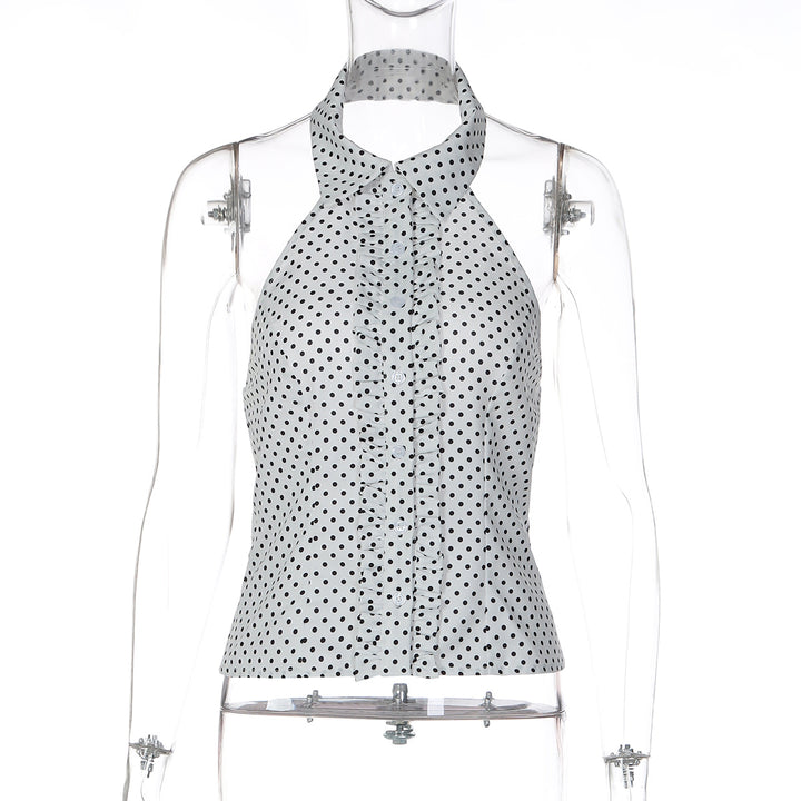 Damen Hemd mit Rüschendetails Drune