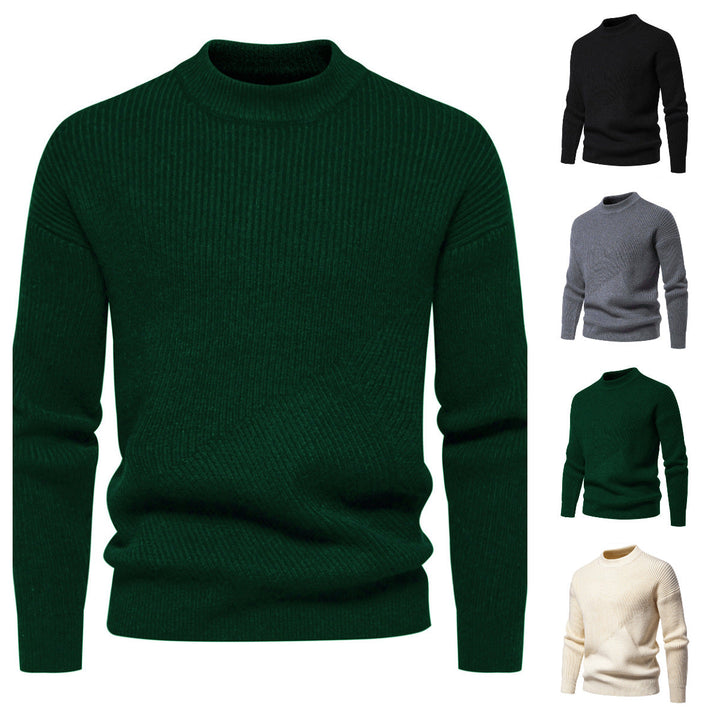 Herren Feinstrickpullover mit modernem Rippenmuster und hochwertiger Verarbeitung Drune