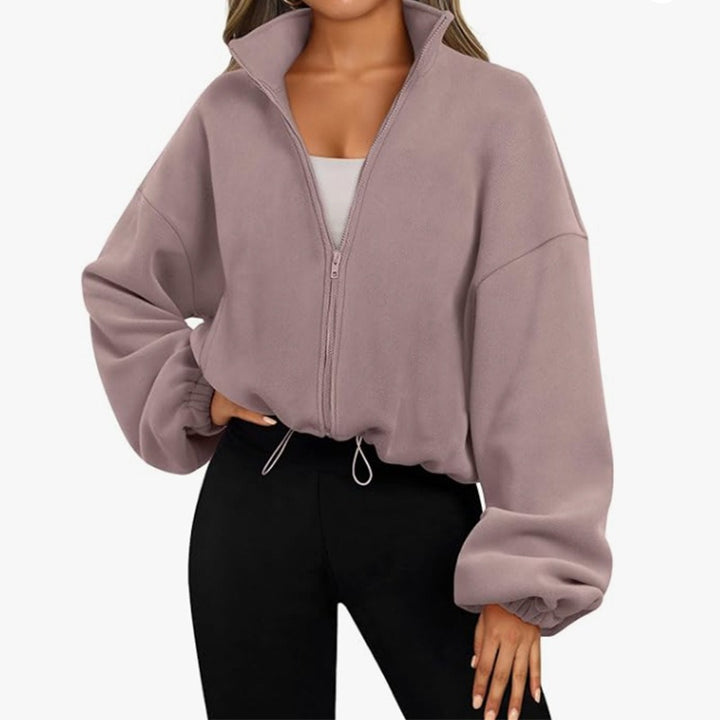 Damen Oversized Sweatjacke Drune