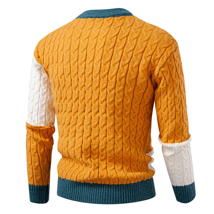 Herren modischer Strickpullover mit einzigartigem Muster und hohem Tragekomfort Drune
