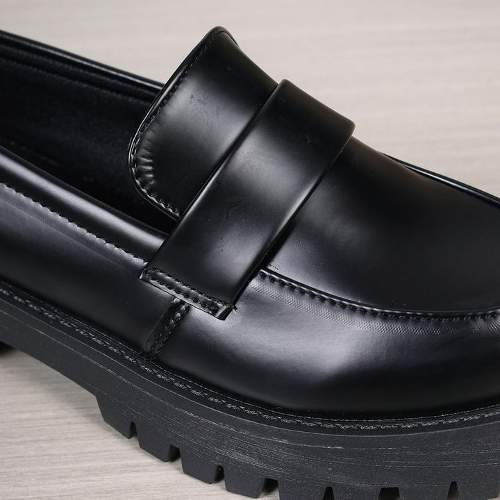 Damen Chunky Loafers mit rutschfester Profilsohle und elegantem Verschluss Drune