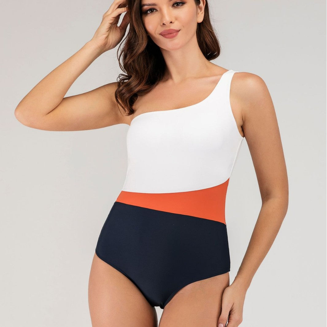 Damen Sportlicher Einteiler-Badeanzug mit hochwertigem Material Drune