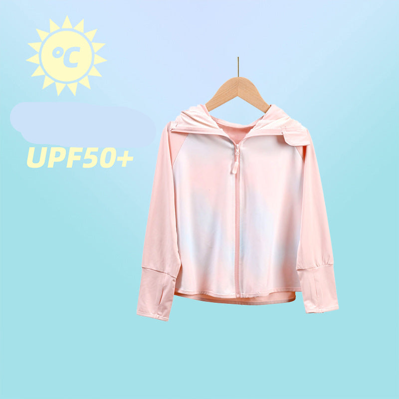 Damen leichte UV-Schutzjacke mit Kapuze Drune
