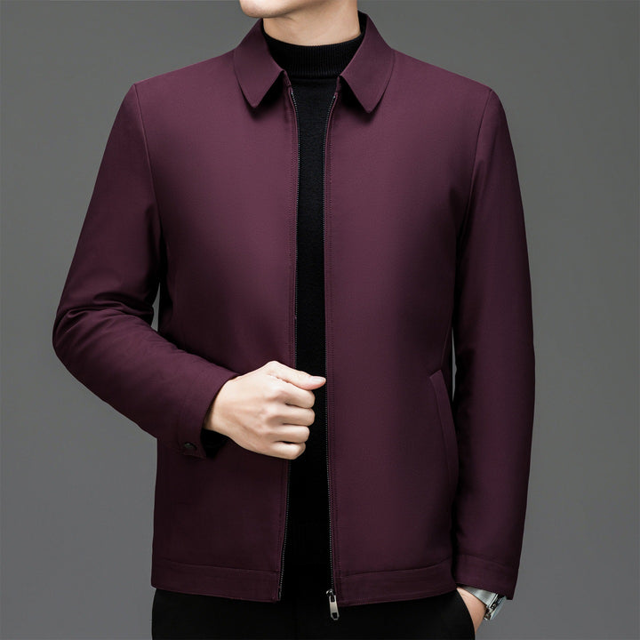 Herren Übergangsjacke mit modernem Design und praktischen Reißverschlusstaschen Drune