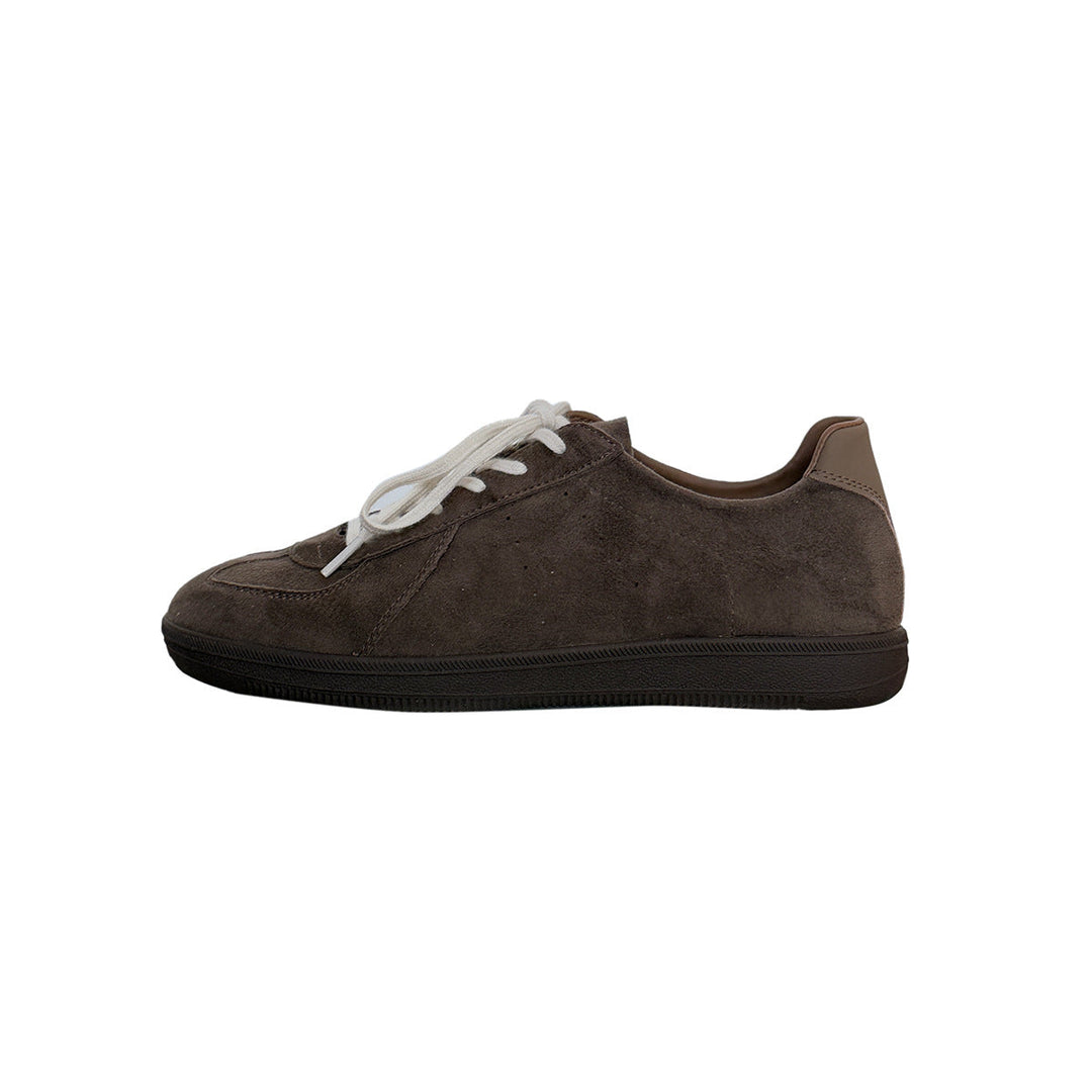 Damen Sportliche Wildleder-Sneaker mit atmungsaktiver Innenausstattung Drune