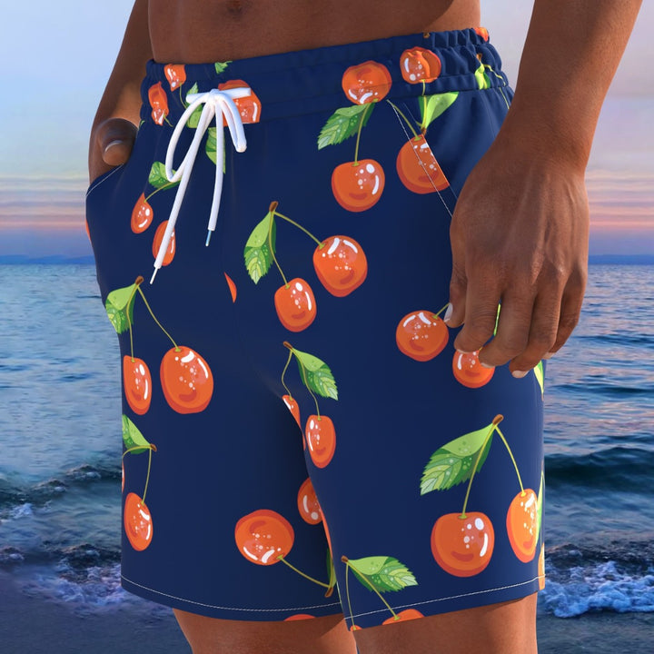 Herren Schwimmmode mit frischem Kirschdesign und bequemer Passform Drune