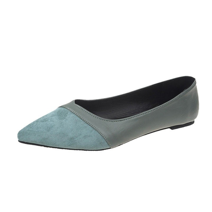 Damen nan spitze Schlupfhalbschuhe im Materialmix mit ergonomischem Komfortfußbett und flexibler Profillaufsohle Drune