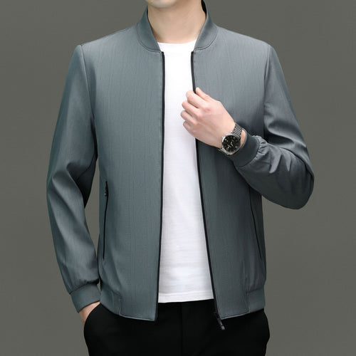 Herren modische Bomberjacke mit hochfunktionalen Details Drune