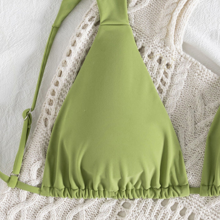 Damen Triangel-Bikini mit Muschel-Applikationen Drune