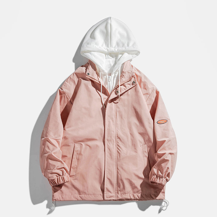 Unisex Übergangsjacke mit Kapuze und atmungsaktivem Innenfutter Drune