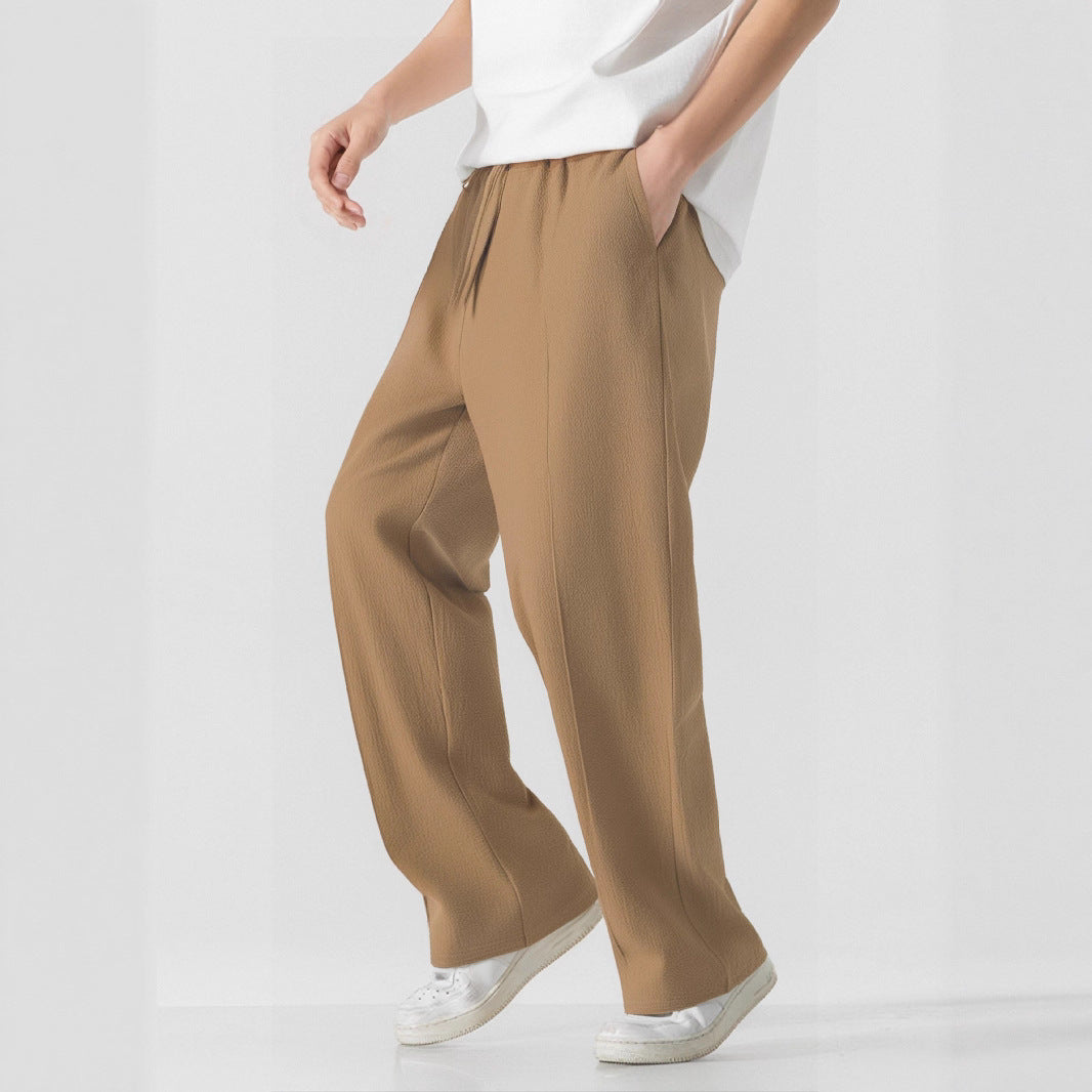 Herren Elegante, weite Freizeithose aus atmungsaktivem Gewebe Drune