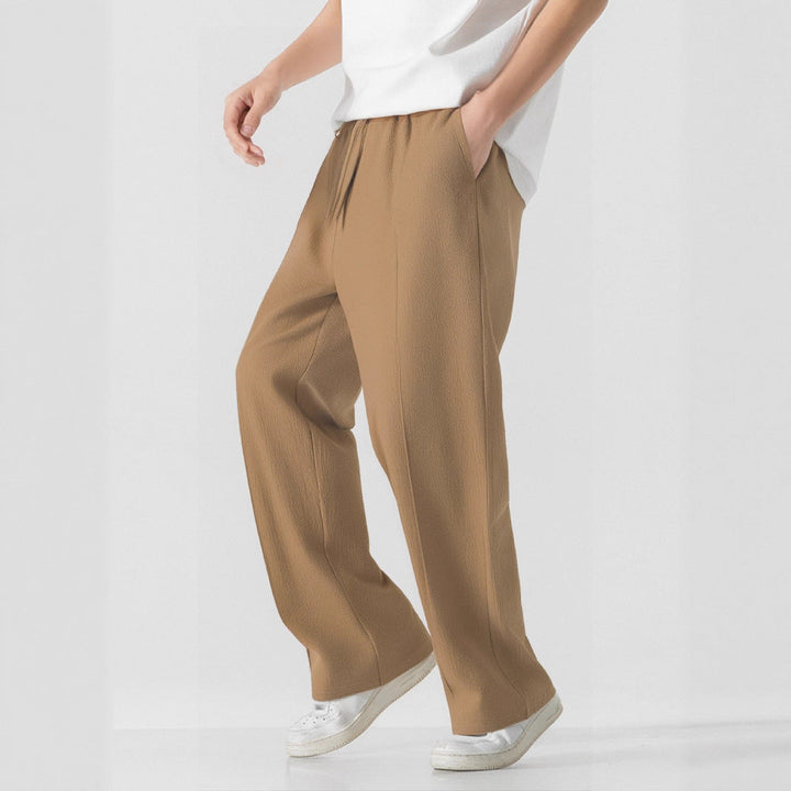 Herren Elegante, weite Freizeithose aus atmungsaktivem Gewebe Drune