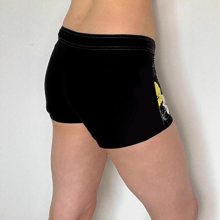 Damen Lustige Blumen-Shorts Drune