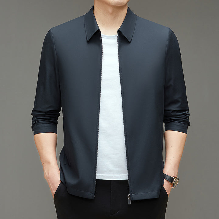 Herren lässige Jacke mit modernen Details und funktionalen Taschen Drune