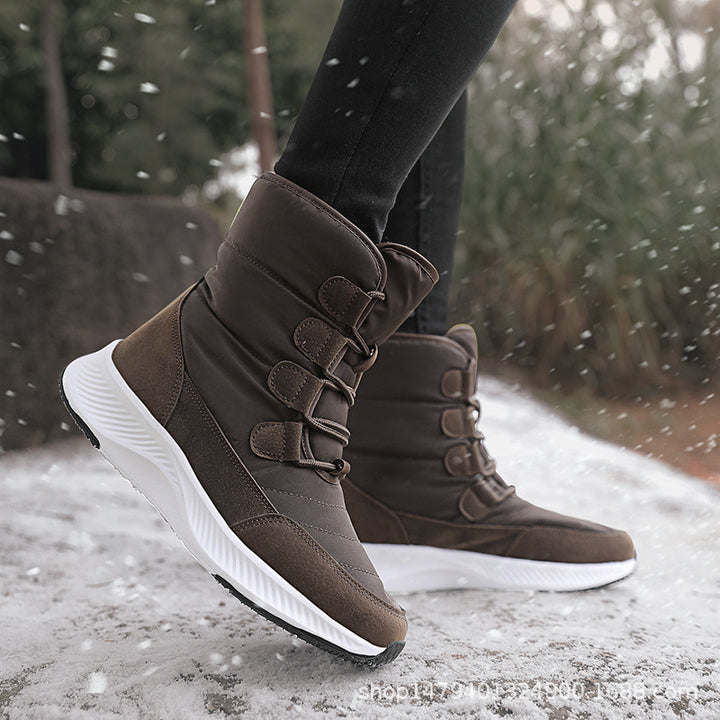 Damen Thermo-Winterstiefel mit rutschfestem Profil und isolierendem Futter Drune