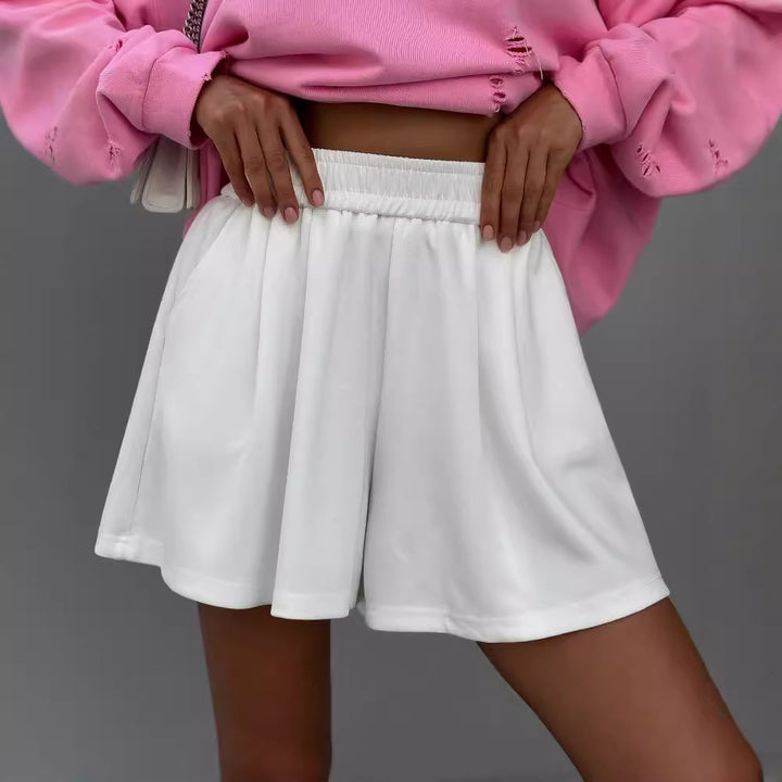 Damen lässiger Oversized Pullover mit stylischen Riss-Details Drune