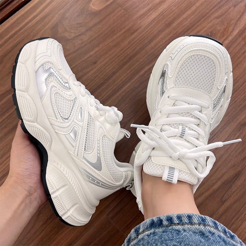 Damen Sportliche Sneaker mit ergonomischer Dämpfung und atmungsaktiver Mesh-Oberfläche Drune