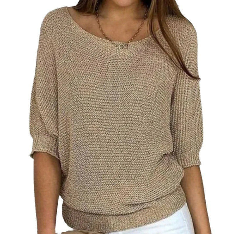 Damen lässiger Pullover Drune