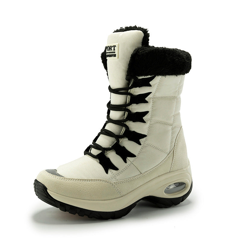 Damen Winter-Trekkinstiefel mit isolierender und rutschfester Sohlenkonstruktion Drune