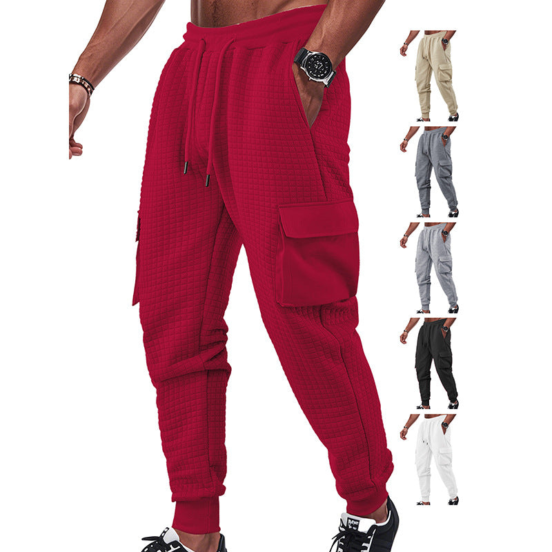 Herren Cargo-Jogginghose mit atmungsaktivem Material und praktischen Seitentaschen Drune