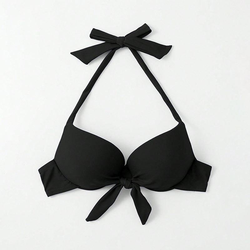 Damen Push-Up-Bikini-Top mit elegantem Schleifen-Design Drune