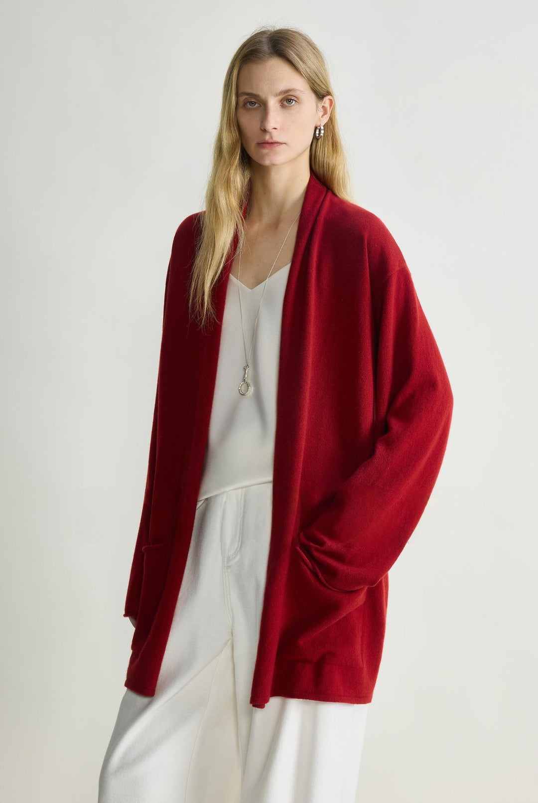 Damen Kuscheliger Strickmantel Drune