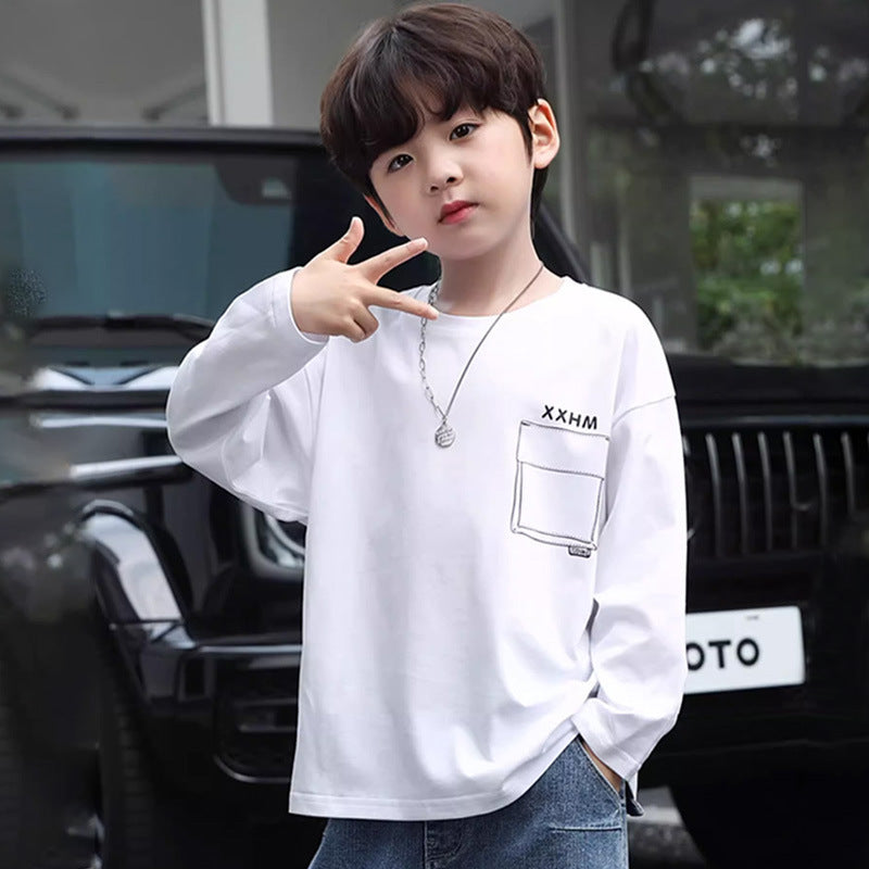 Jungen Langarmshirt mit coolem Grafikdruck Drune