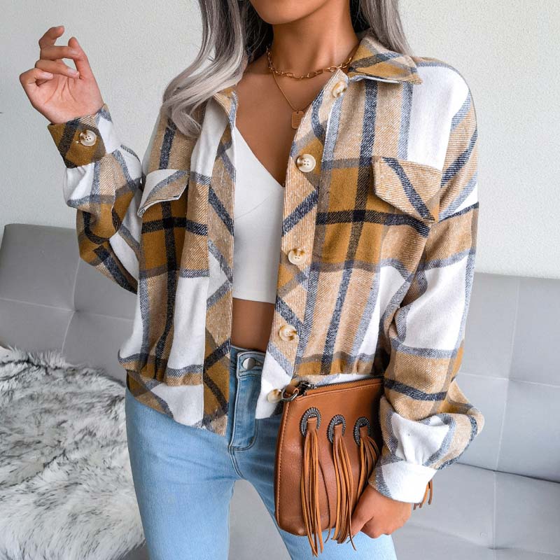 Drune | Karierte Jacke