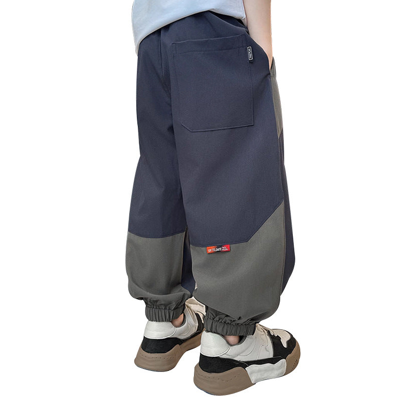 Herren Jogginghose mit modischen Details Drune