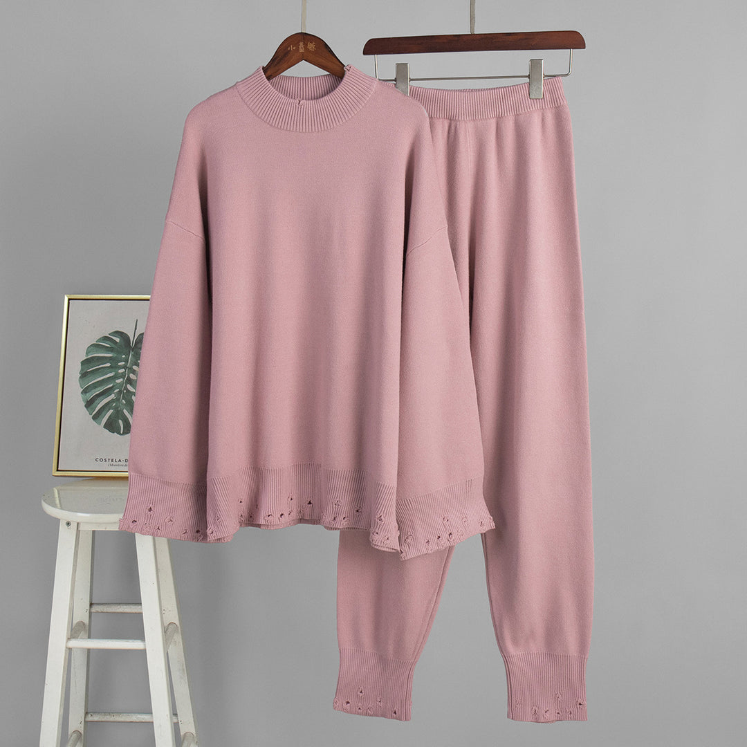 Damen Hochwertiger und atmungsaktiver Wollstoff Drune