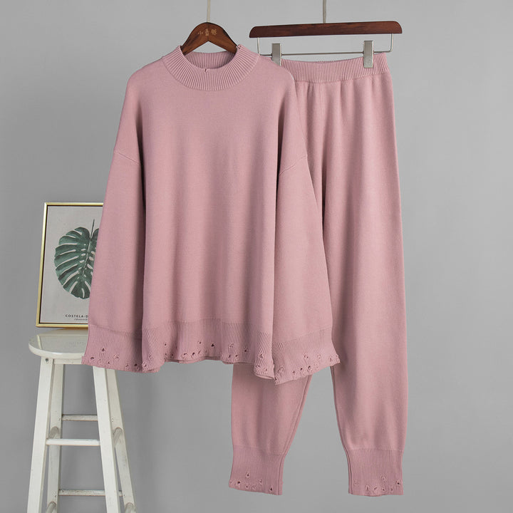 Damen Hochwertiger und atmungsaktiver Wollstoff Drune
