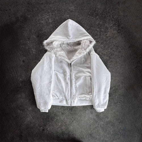 Damen Kapuzenjacke mit weichem Innenfutter und sportlichem Schnitt Drune