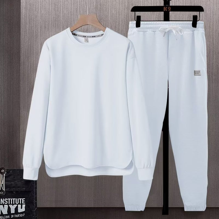 Damen komfortables Sweatshirt und lässige Jogginghose Set Drune