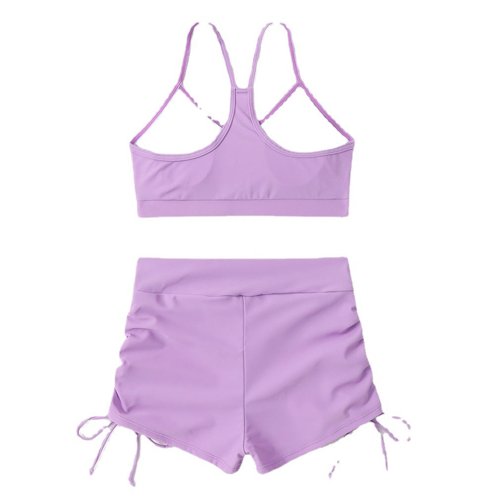 Femme Athletic Hochgeschnittenes Badeanzug-Set Drune