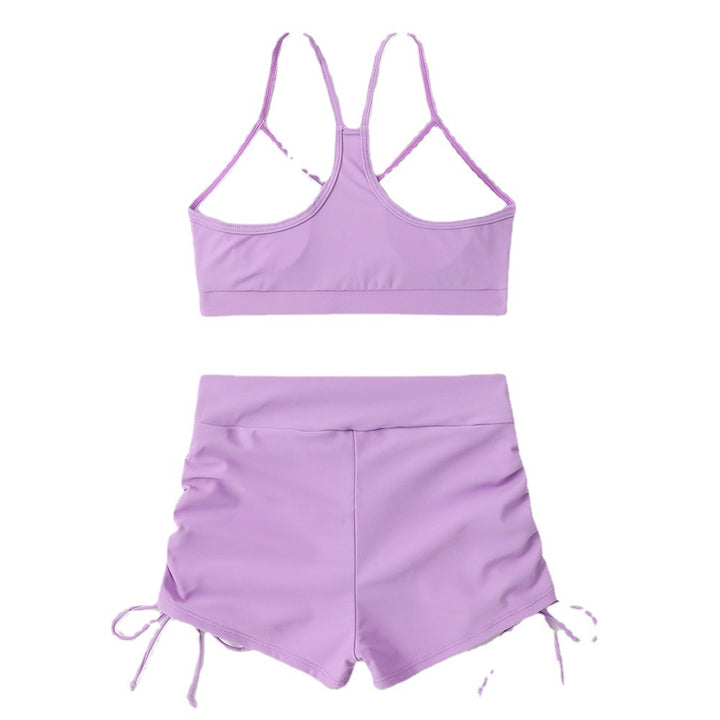 Femme Athletic Hochgeschnittenes Badeanzug-Set Drune