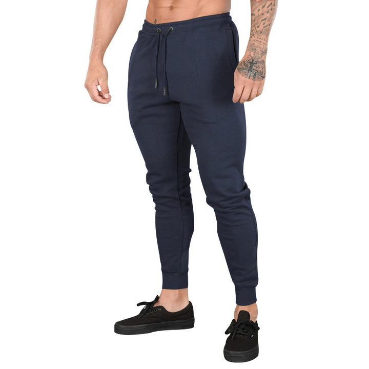 Herren Sportliche Jogginghose mit elastischem Bund und praktischen Reißverschlusstaschen Drune