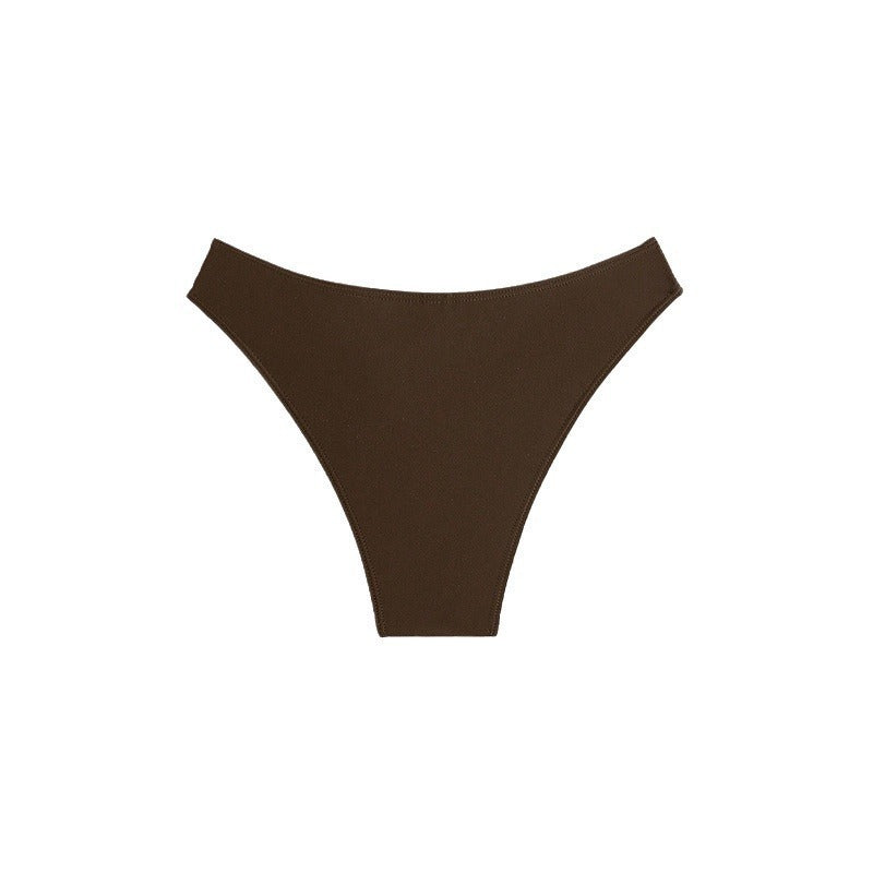 Damen Hoch geschnittener Bikinislip mit elegantem Ring-Detail Drune