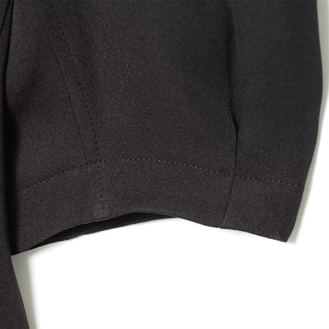Damen elegantes Kleid mit Schulterpolstern und zeitlosem Design Drune