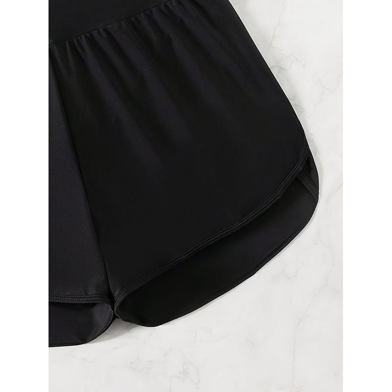 Damen Sportliche Shorts mit hohem Bund und lockerem Schnitt Drune
