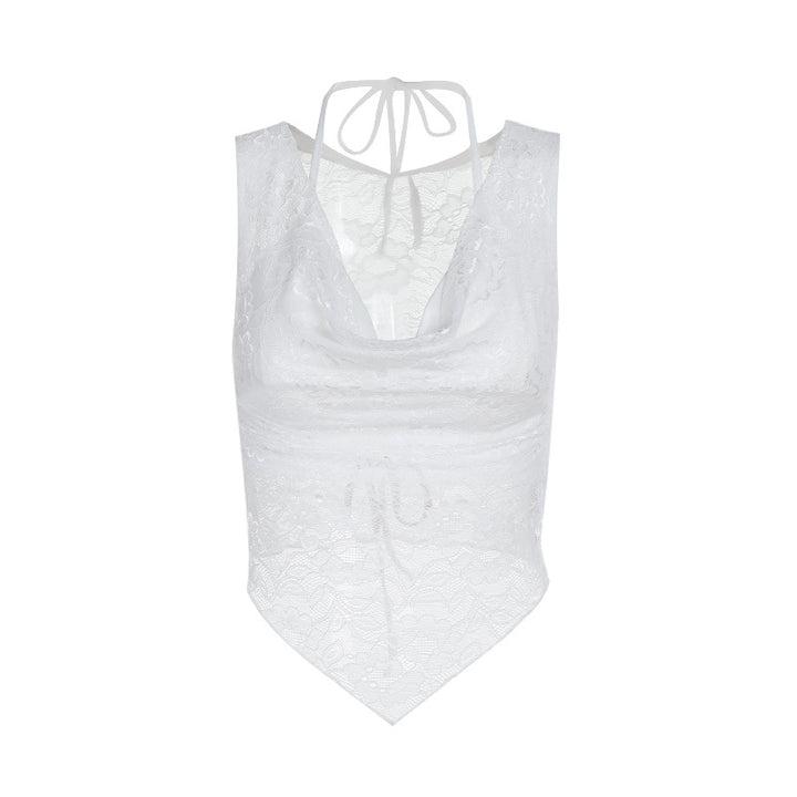 Damen Spitze Bodysuit mit tiefem V-Ausschnitt und luxuriösen Details Drune