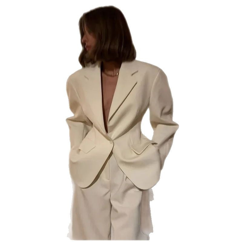 Damen Übergröße Blazer Drune