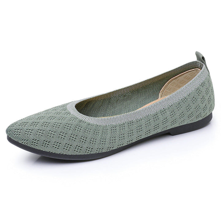 Damen Bequeme Strickschuhe Drune
