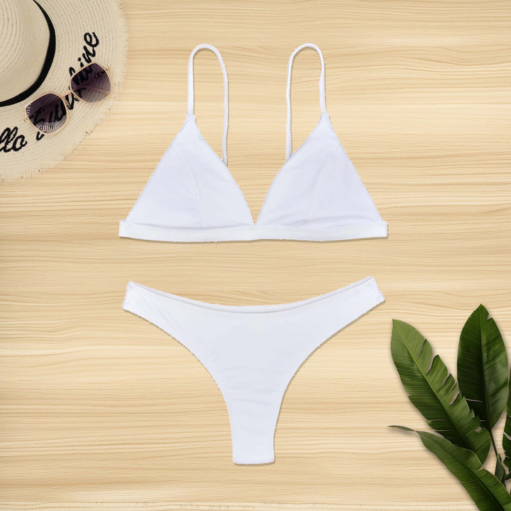 Damen Triangle-Bikini-Set Drune