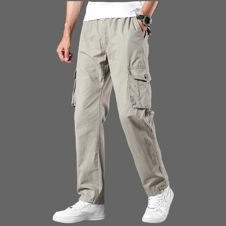 Herren Cargo-Hosen mit multifunktionalen Taschen und atmungsaktivem Stoff Drune