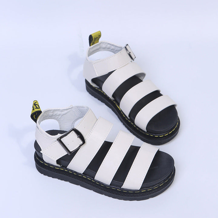 Damen Komfortable und trendige Riemchen-Sandalen Drune